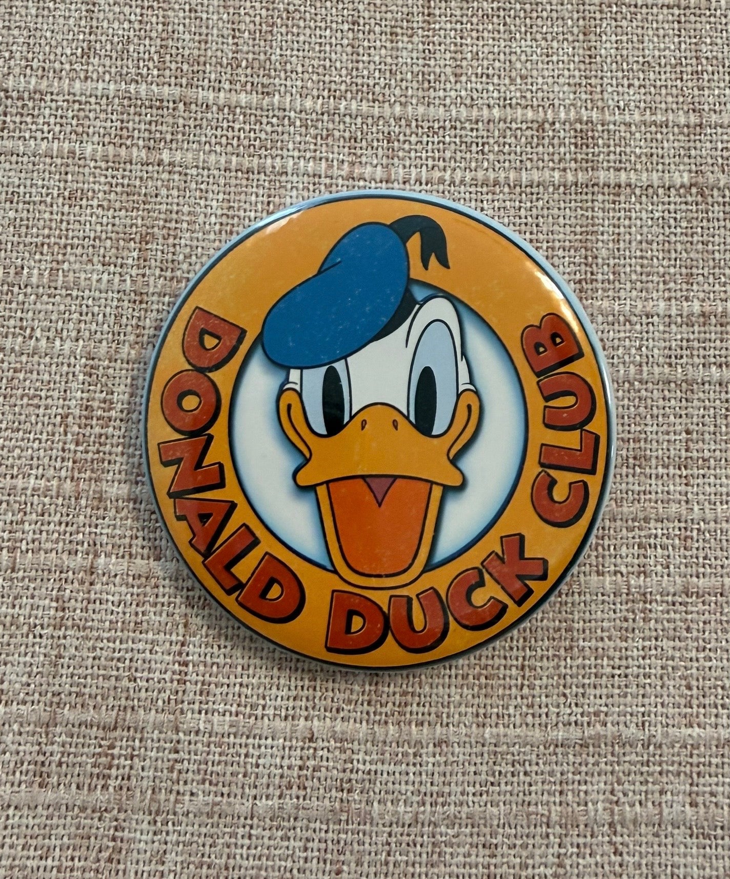 Vintage Duck Button