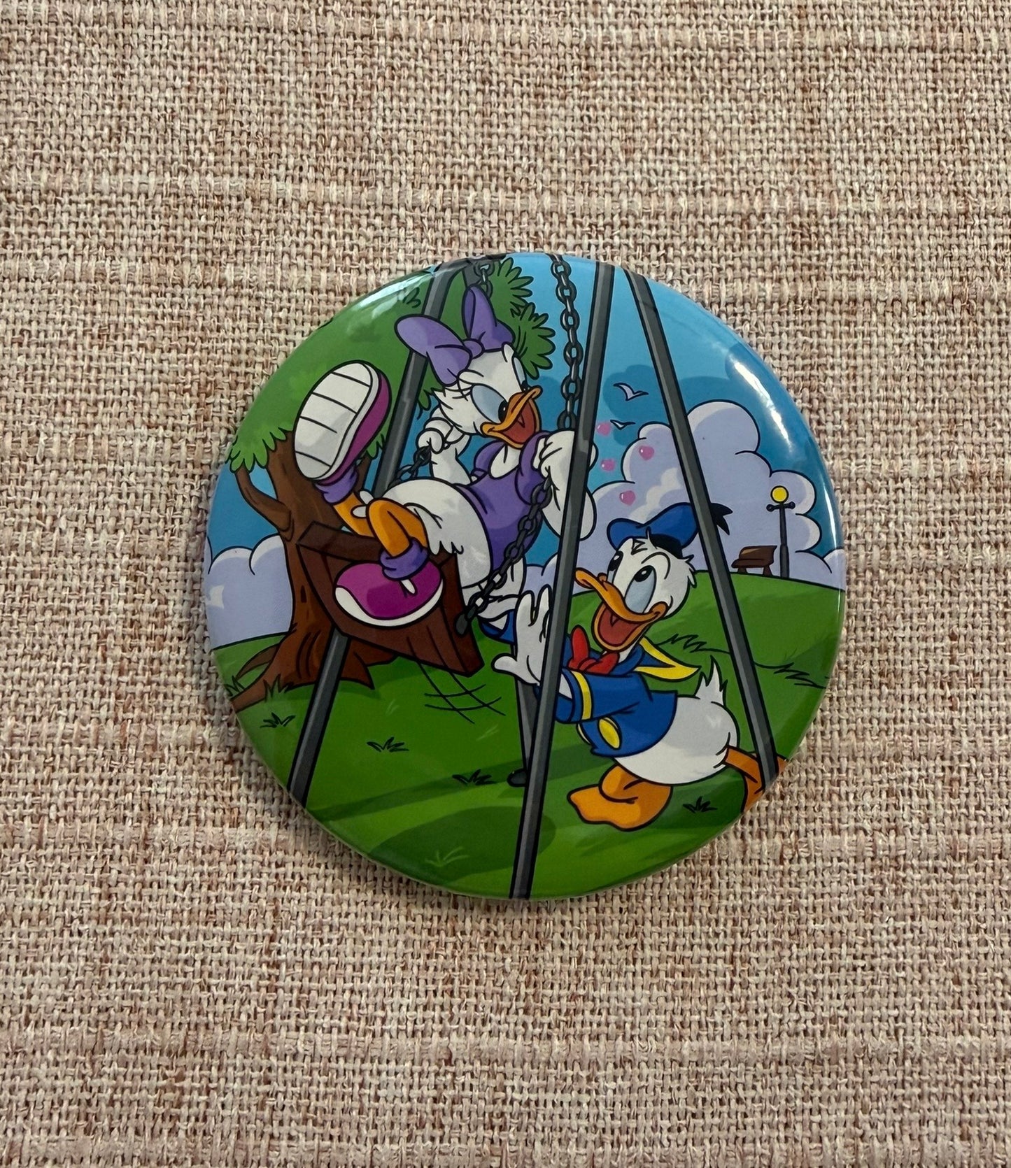 Daisy & Donald Button