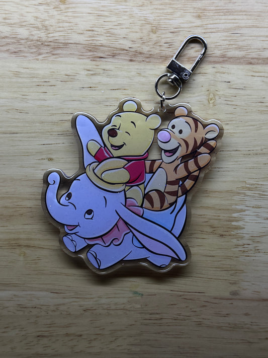 Flying Pooh & Tiger